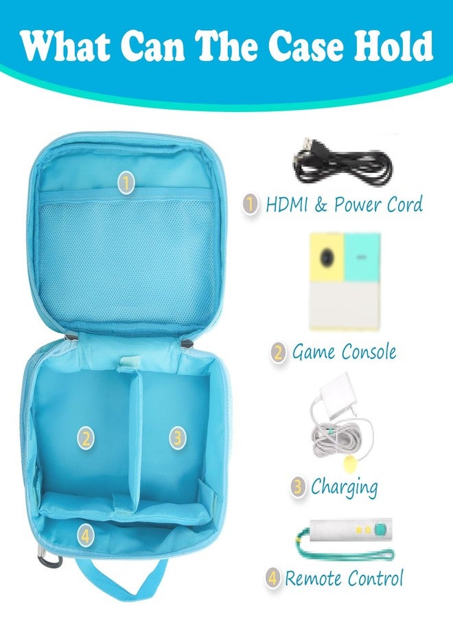 Taladad Travel Storage Case Compatible with Nex Playground Game System,Organizer Case for Active Game Console, Power Cord, Remote - Image 2